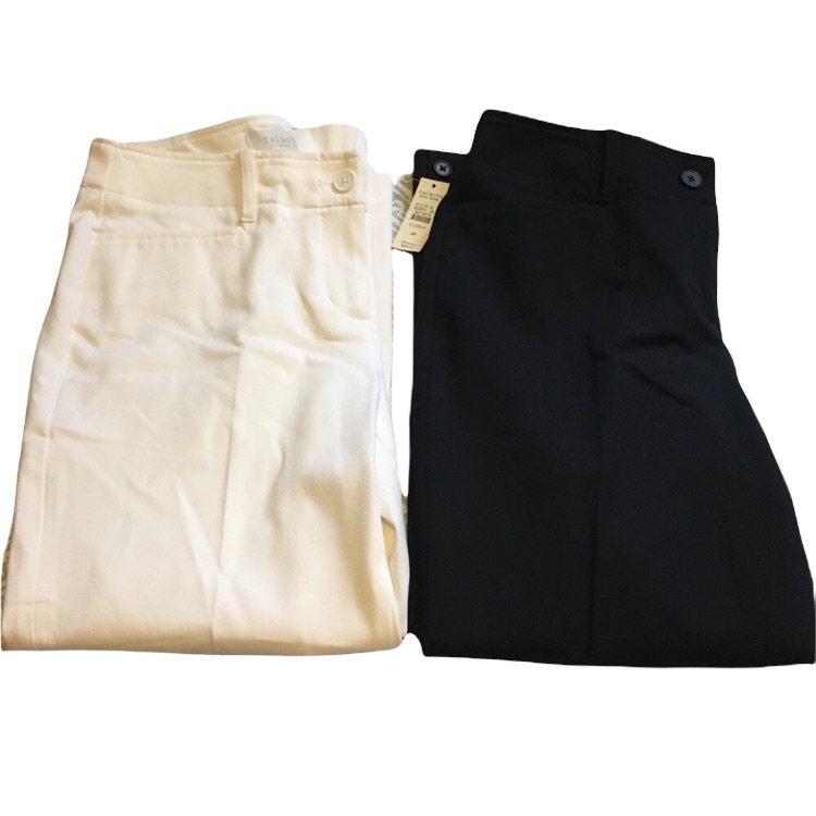 Two Nwt Talbots Curvy Petite Dress Pants 4p